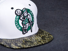 Boston Celtics Snakeskin Strapback