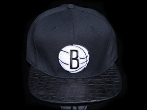 Brooklyn Nets Alligator Strapback