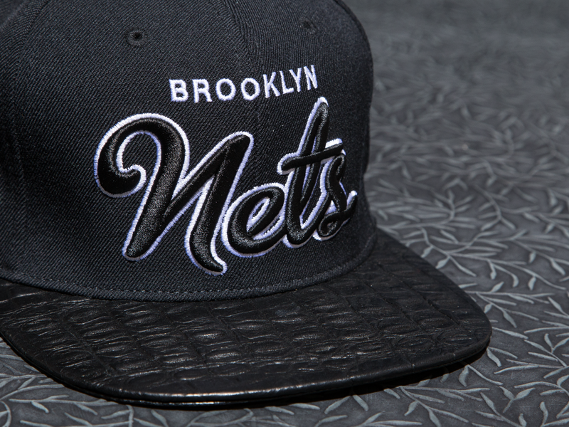 Brooklyn Nets Alligator Strapback