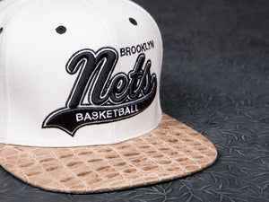 Brooklyn Nets Alligator Strapback