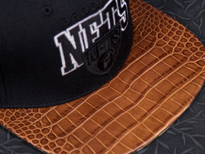 Brooklyn Nets Alligator Camo Strapback