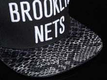 Brooklyn Nets Snakeskin Strapback