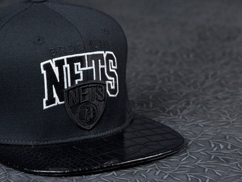 Brooklyn Nets Alligator Strapback