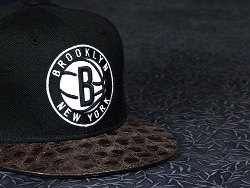 Brooklyn Nets Alligator Strapback