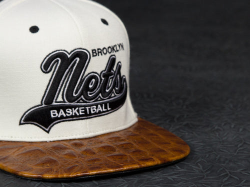 Brooklyn Nets Alligator Strapback