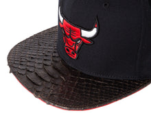 Chicago Bulls Snakeskin Strapback