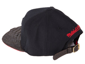 Chicago Bulls Snakeskin Strapback