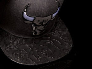 Chicago Bulls Rose Leather Strapback