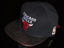 Chicago Bulls Snakeskin Strapback