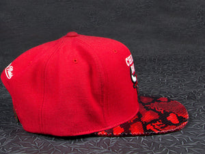 Chicago Bulls Snakeskin Strapback