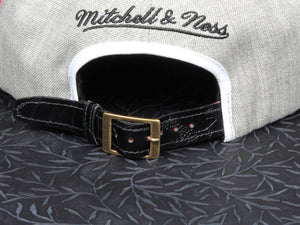 Bulls Rose Reverse Snakeskin Strapback