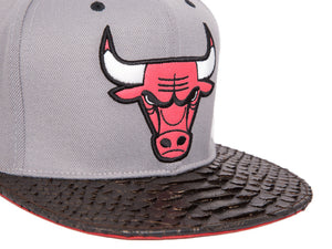 3M Reflective Bulls Snakeskin Strapback