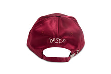 Panthera Satin Strapback (Burgundy)