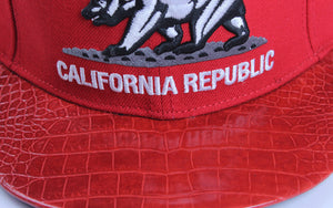 California Republic Alligator Strapback