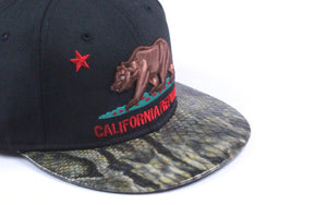 California Republic Snakeskin Strapback