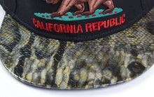 California Republic Snakeskin Strapback