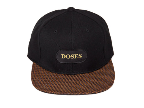 Doses Carbon Leather Strapback