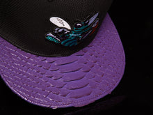 Charlotte Hornets Mesh Snakeskin Strapback