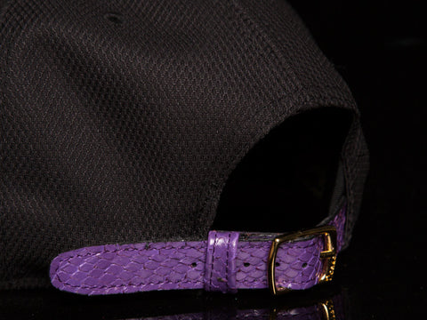 Charlotte Hornets Mesh Snakeskin Strapback