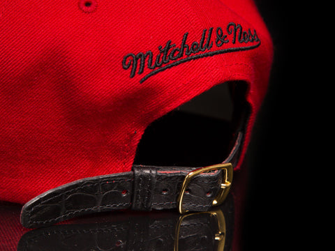 Chicago Bulls Alligator Strapback