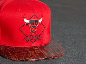 Chicago Bulls Alligator Strapback