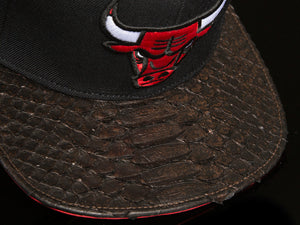 Chicago Bulls Snakeskin Strapback