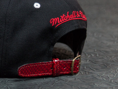 Chicago Bulls Snakeskin Strapback