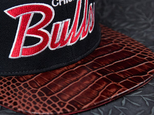 Chicago Bulls Alligator Strapback