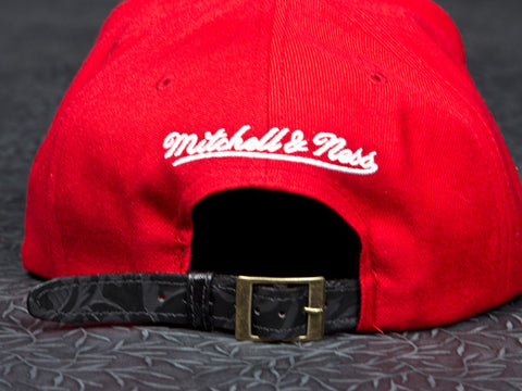 Chicago Bulls Rose Leather Strapback