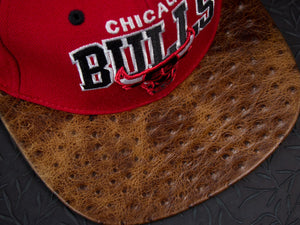 Chicago Bulls Ostrich Strapback