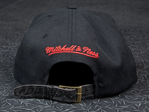 Chicago Bulls Rose Leather Strapback