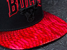 Chicago Bulls Snakeskin Strapback