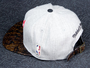 Chicago Bulls Snakeskin Strapback