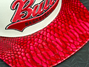 Chicago Bulls Snakeskin Strapback