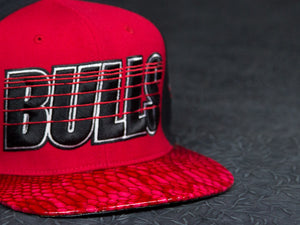 Chicago Bulls Retro Snakeskin Strapback