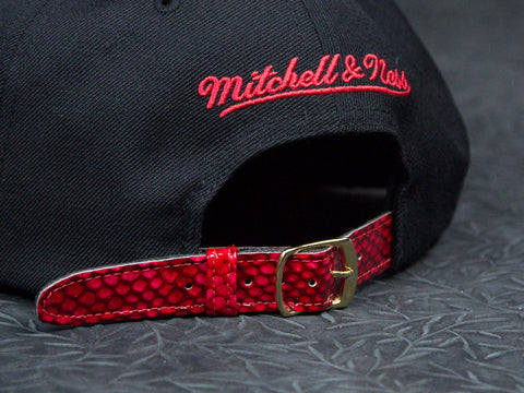 Chicago Bulls Retro Snakeskin Strapback