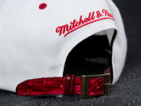 Chicago Bulls Snakeskin Strapback