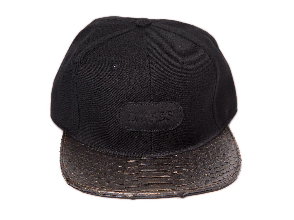 Doses Copper Snakeskin Strapback