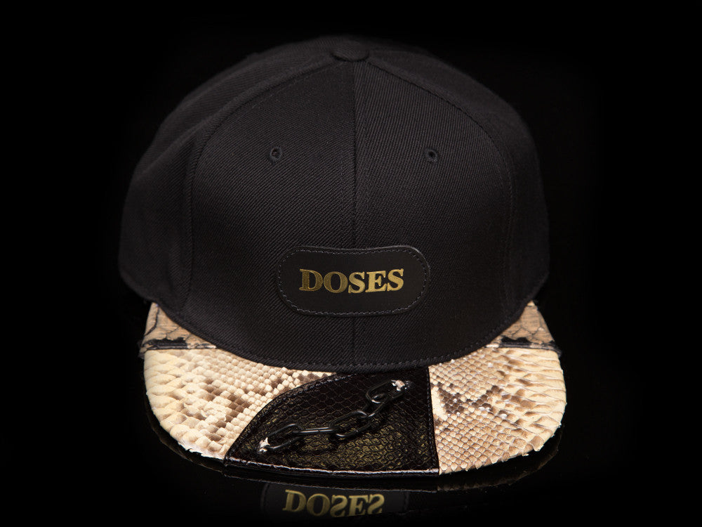 Doses UNIQUE Snakeskin Strapback