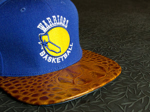 Golden State Warriors Alligator Strapback