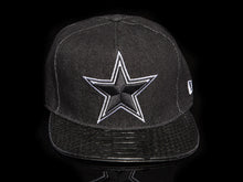 Dallas Cowboys Denim Snakeskin Strapback