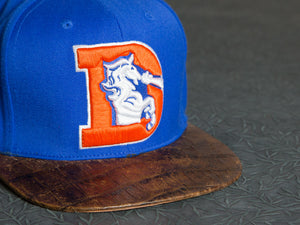 Denver Broncos Alligator Strapback