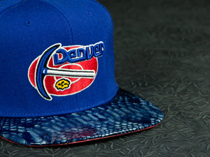 Denver Nuggets Snakeskin Strapback