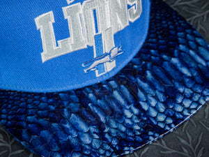 Detroit Lions Snakeskin Strapback