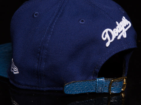 Los Angeles Dodgers Snakeskin Strapback