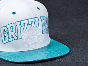 Vancouver Grizzlies Alligator Strapback