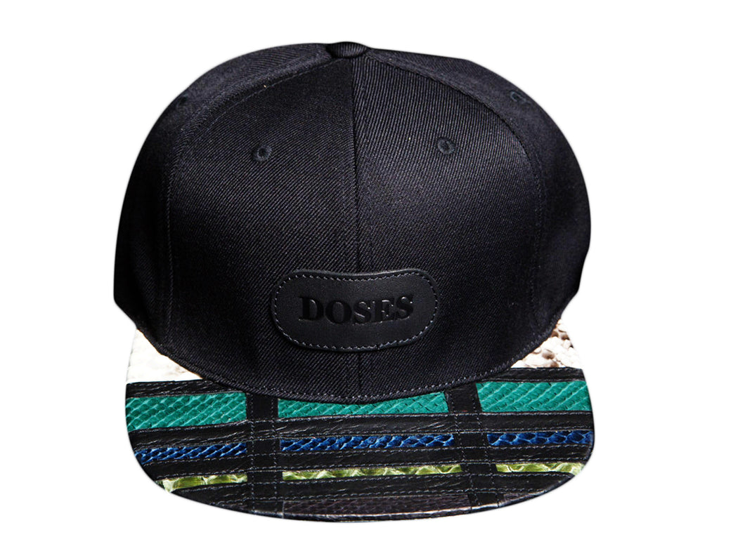 Doses Najar Snakeskin Strapback
