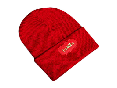Red Doses Gold Label Beanie