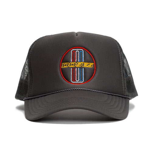 Shelby 3 Stripes Foam Trucker