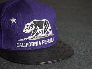 California Republic Ostrich Strapback